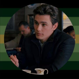 Profile Photo is Harry Osborn from Spiderman 3, flag border credit to pupcoins on Tumblr.